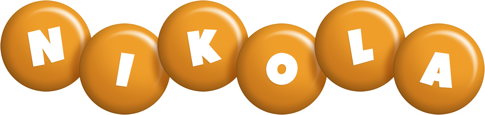Nikola candy-orange logo
