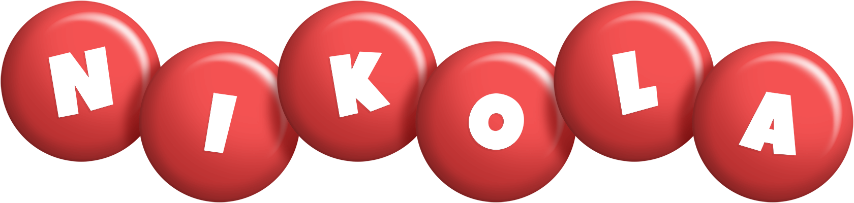 Nikola candy-red logo
