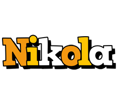 Nikola cartoon logo