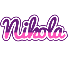 Nikola cheerful logo