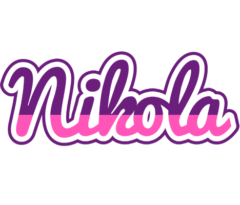 Nikola cheerful logo