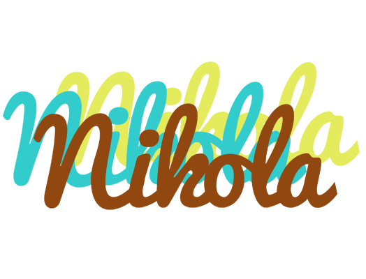 Nikola cupcake logo
