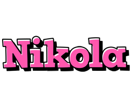 Nikola girlish logo