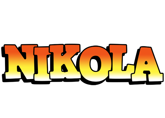 Nikola sunset logo