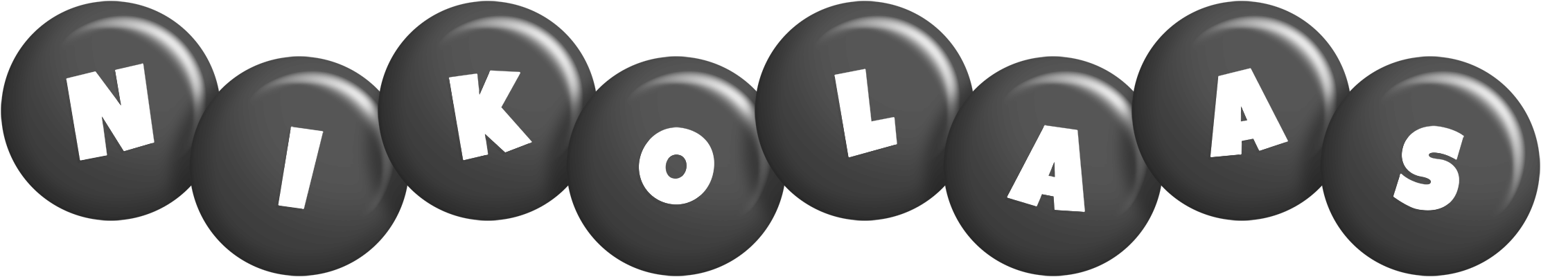 Nikolaas candy-black logo