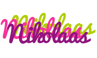 Nikolaas flowers logo