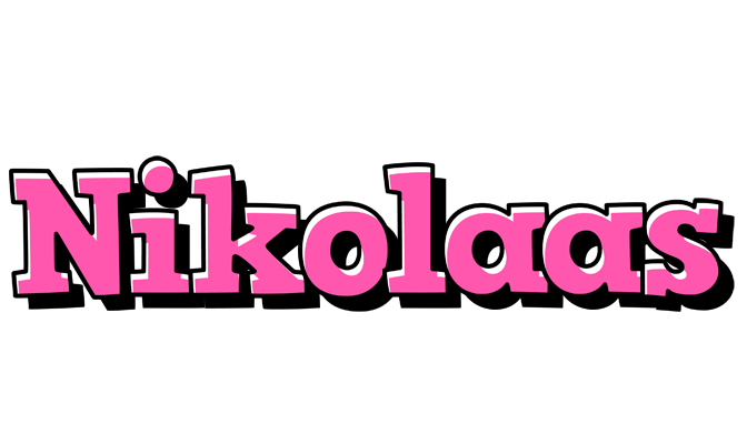 Nikolaas girlish logo