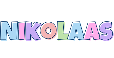 Nikolaas pastel logo