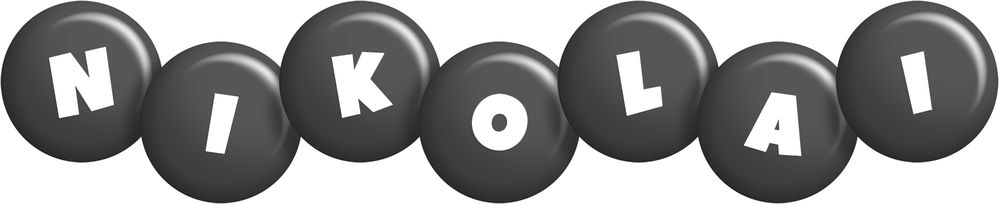Nikolai candy-black logo