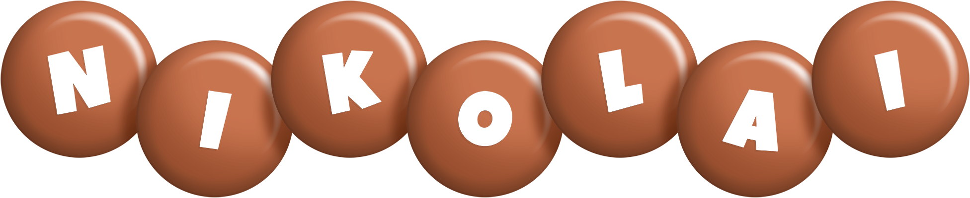 Nikolai candy-brown logo
