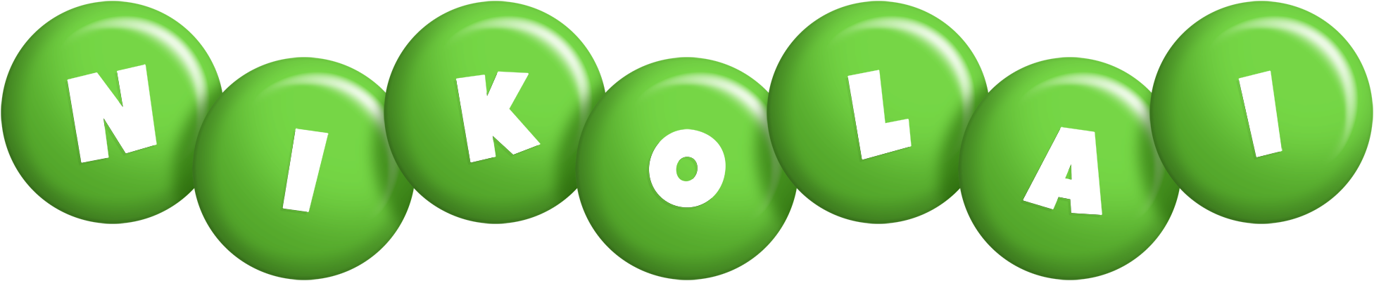 Nikolai candy-green logo
