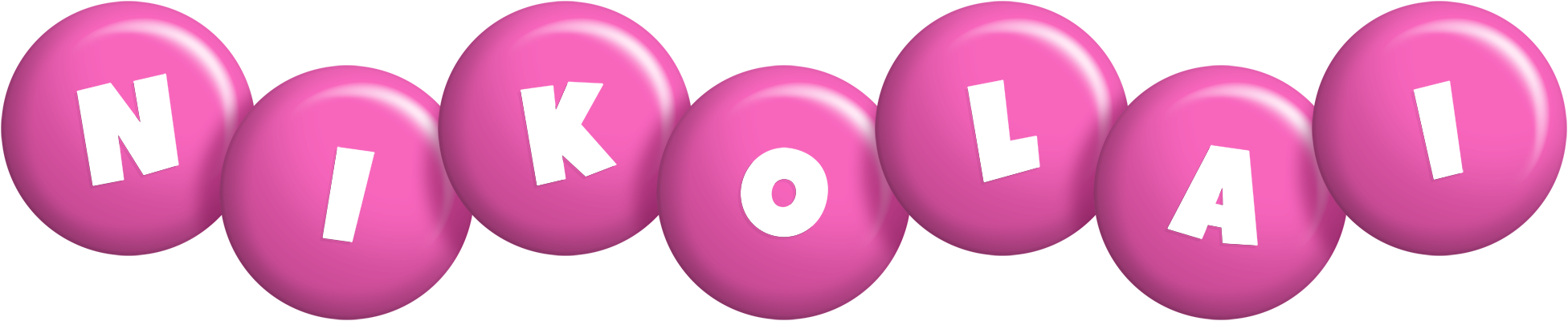 Nikolai candy-pink logo