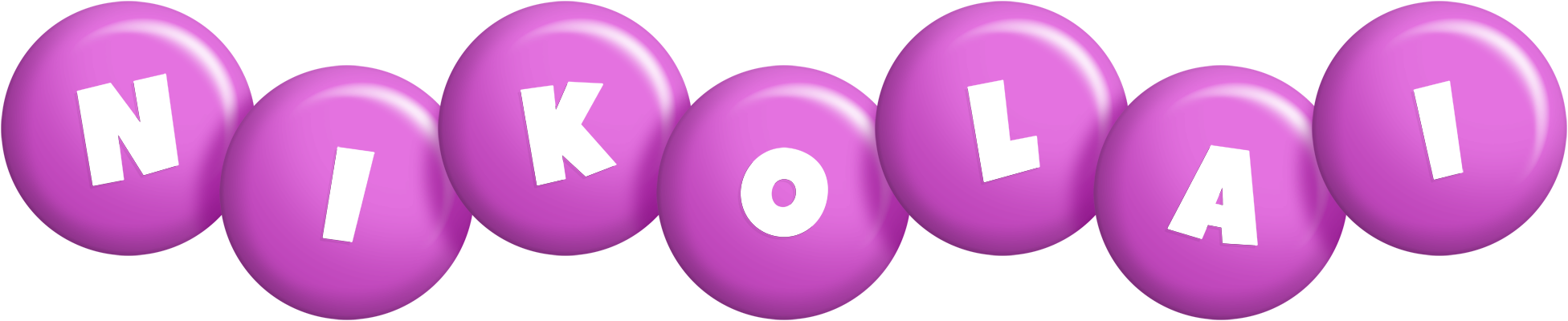 Nikolai candy-purple logo