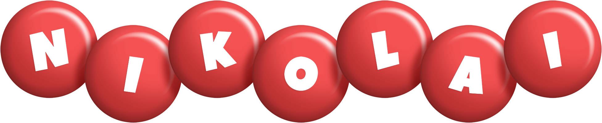 Nikolai candy-red logo