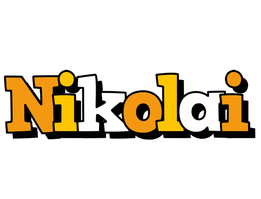Nikolai cartoon logo