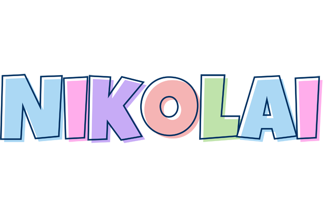 Nikolai pastel logo