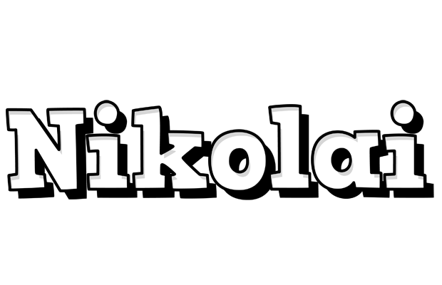 Nikolai snowing logo