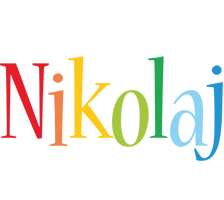 Nikolaj birthday logo