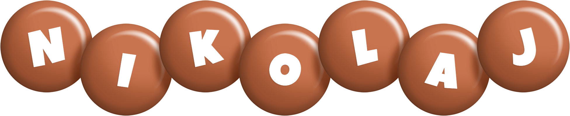 Nikolaj candy-brown logo