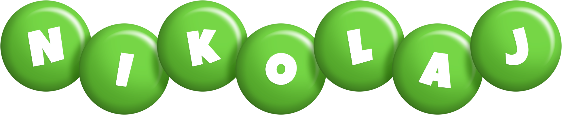 Nikolaj candy-green logo
