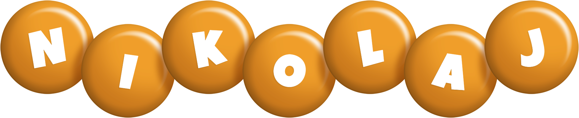 Nikolaj candy-orange logo