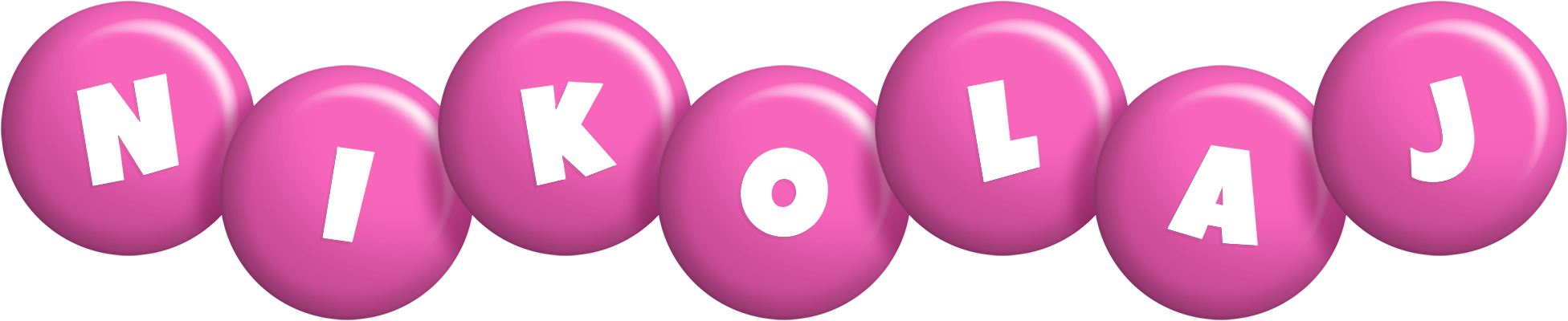 Nikolaj candy-pink logo