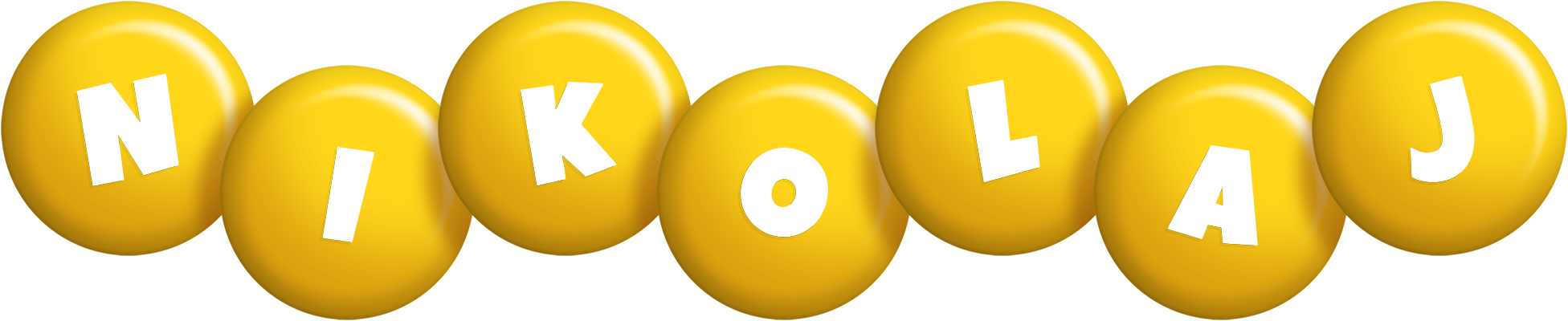 Nikolaj candy-yellow logo
