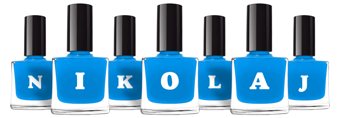 Nikolaj glossy logo