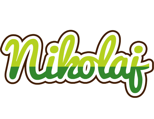Nikolaj golfing logo