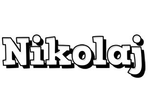 Nikolaj snowing logo