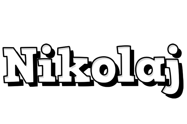 Nikolaj snowing logo