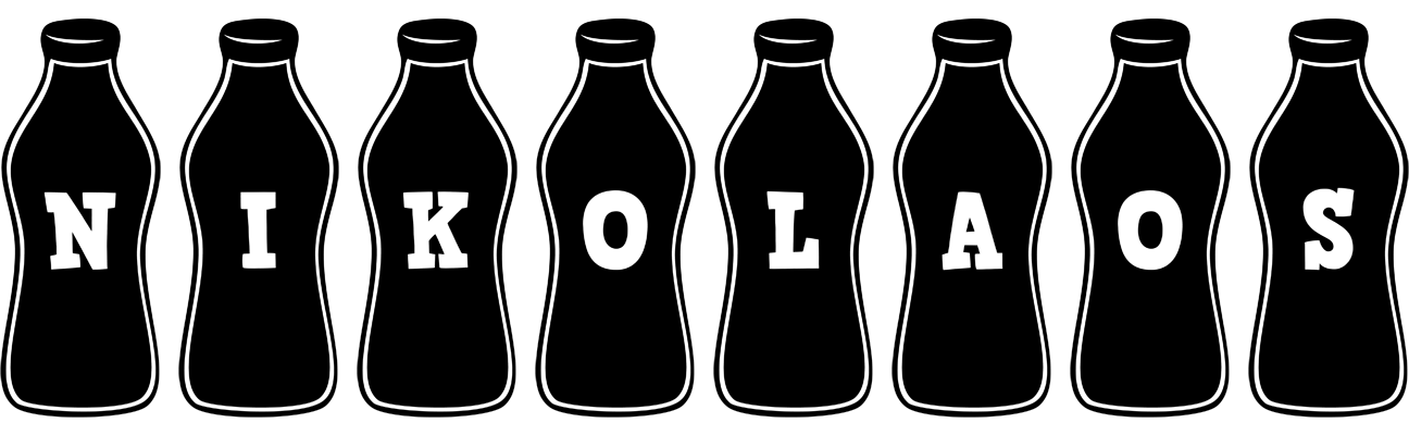 Nikolaos bottle logo