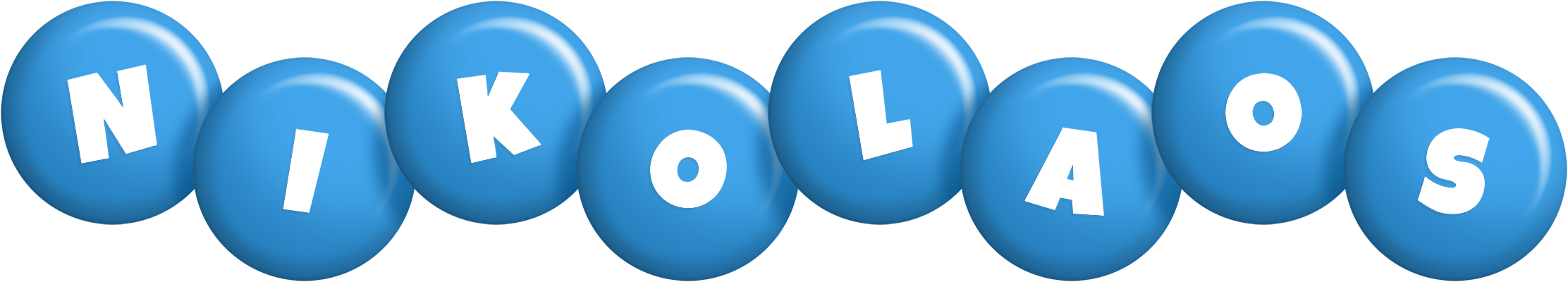 Nikolaos candy-blue logo
