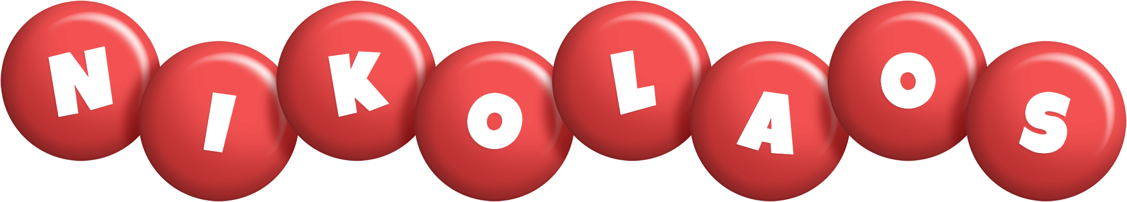 Nikolaos candy-red logo