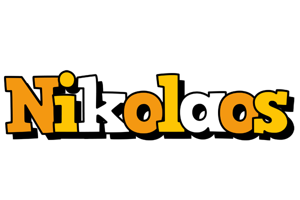 Nikolaos cartoon logo