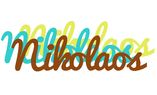 Nikolaos cupcake logo