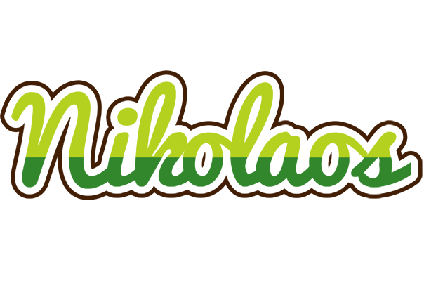 Nikolaos golfing logo