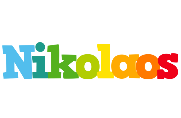 Nikolaos rainbows logo