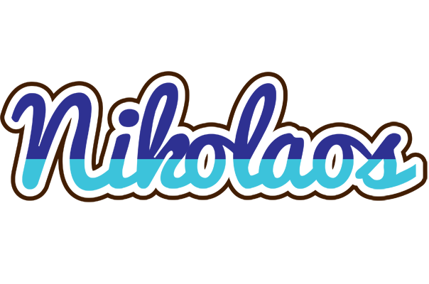 Nikolaos raining logo