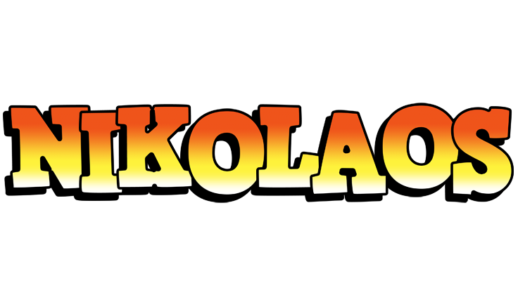 Nikolaos sunset logo