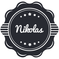 Nikolas badge logo