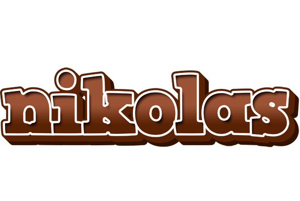Nikolas brownie logo