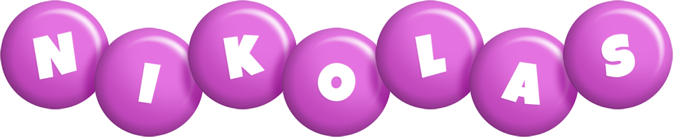Nikolas candy-purple logo