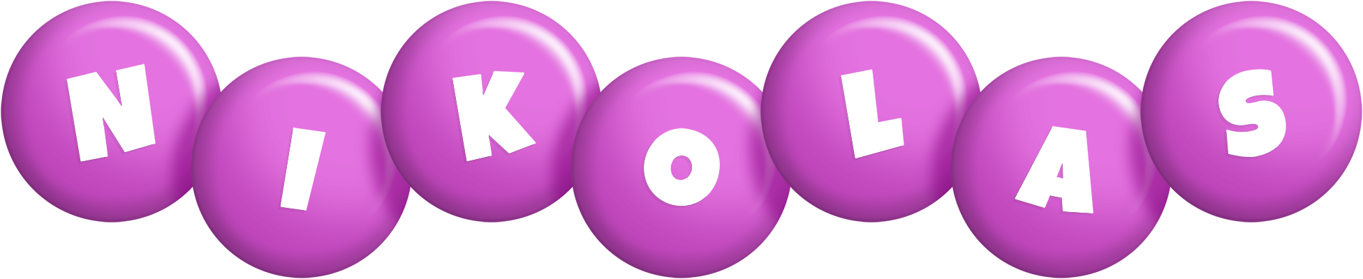 Nikolas candy-purple logo