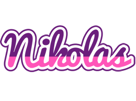 Nikolas cheerful logo