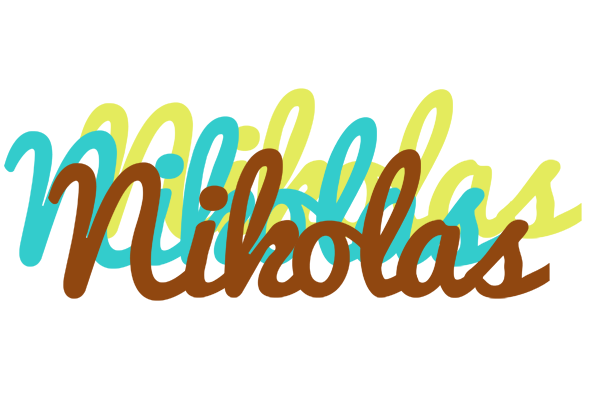 Nikolas cupcake logo