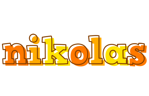 Nikolas desert logo