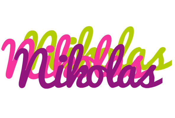 Nikolas flowers logo