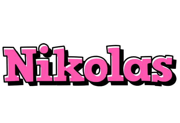 Nikolas girlish logo