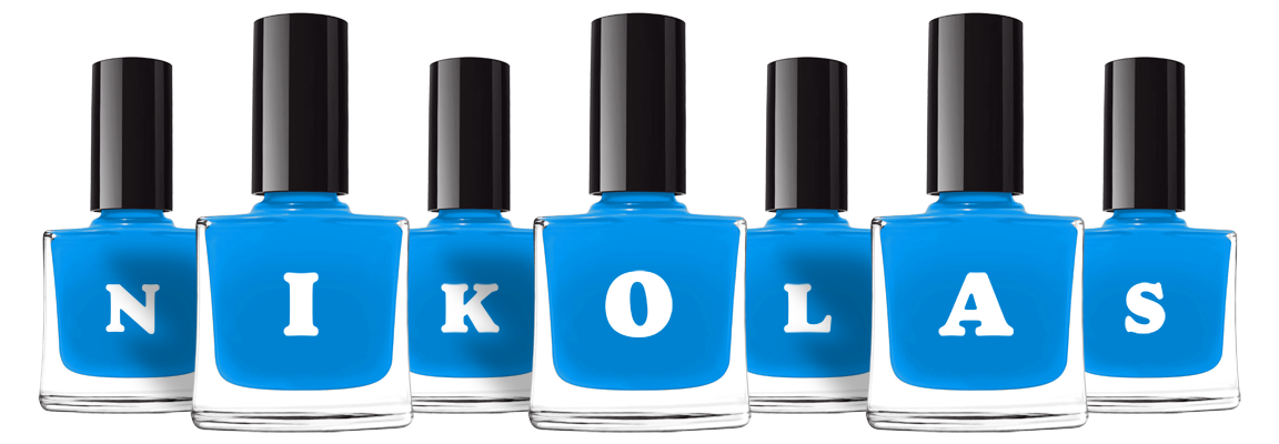 Nikolas glossy logo